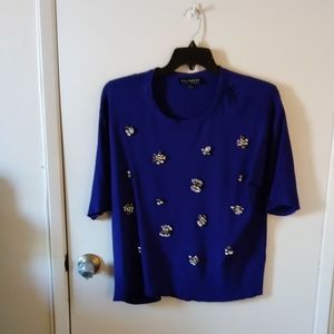 Eloquii dazzling sparkle top!